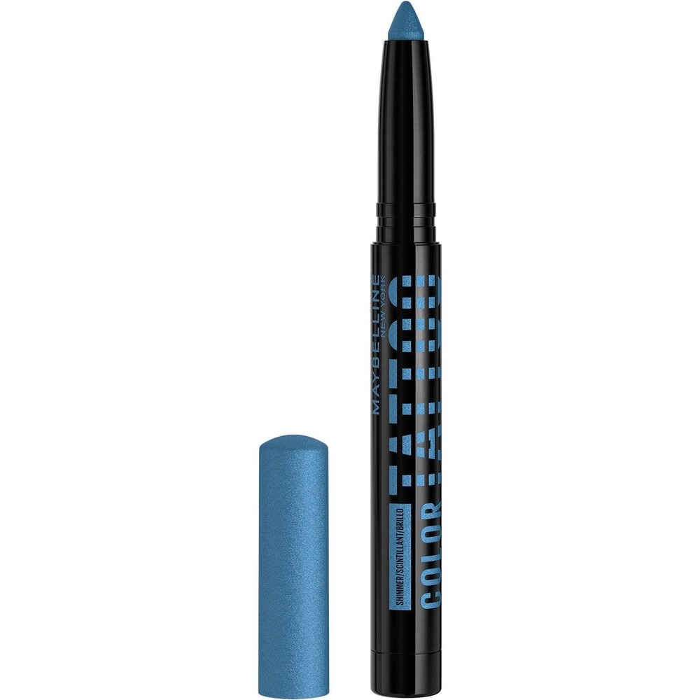 Maybelline Color Tattoo Eye Stix 701 I Am Extravagant Blue Shimmer Shadow Liner